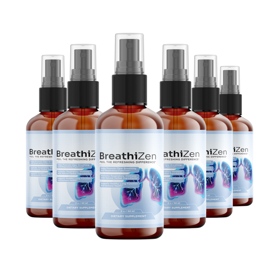 Breathizen six bottle bundle from the official website